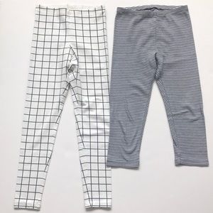 Bundle of Two Tea Collection Leggings